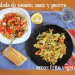 Arroz frito vegetariano