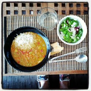 lentejas-con-arroz