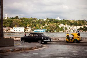 Cerca del Malecón de La Habana